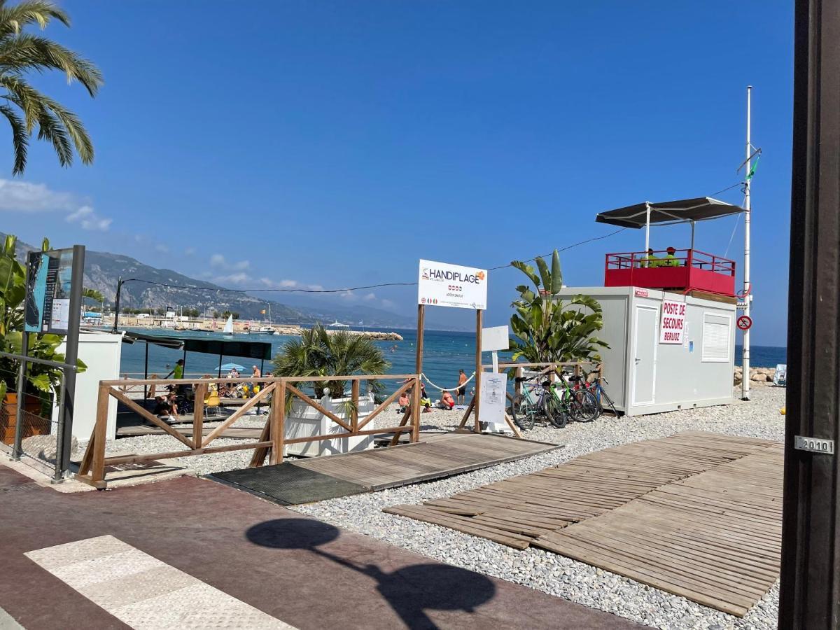Location Saisonniere Menton 220 M Des Plages Bagian luar foto